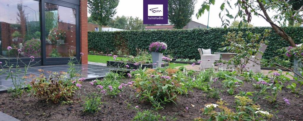 Tuin Met Verhoogde Borders ZTZ52 AGBC